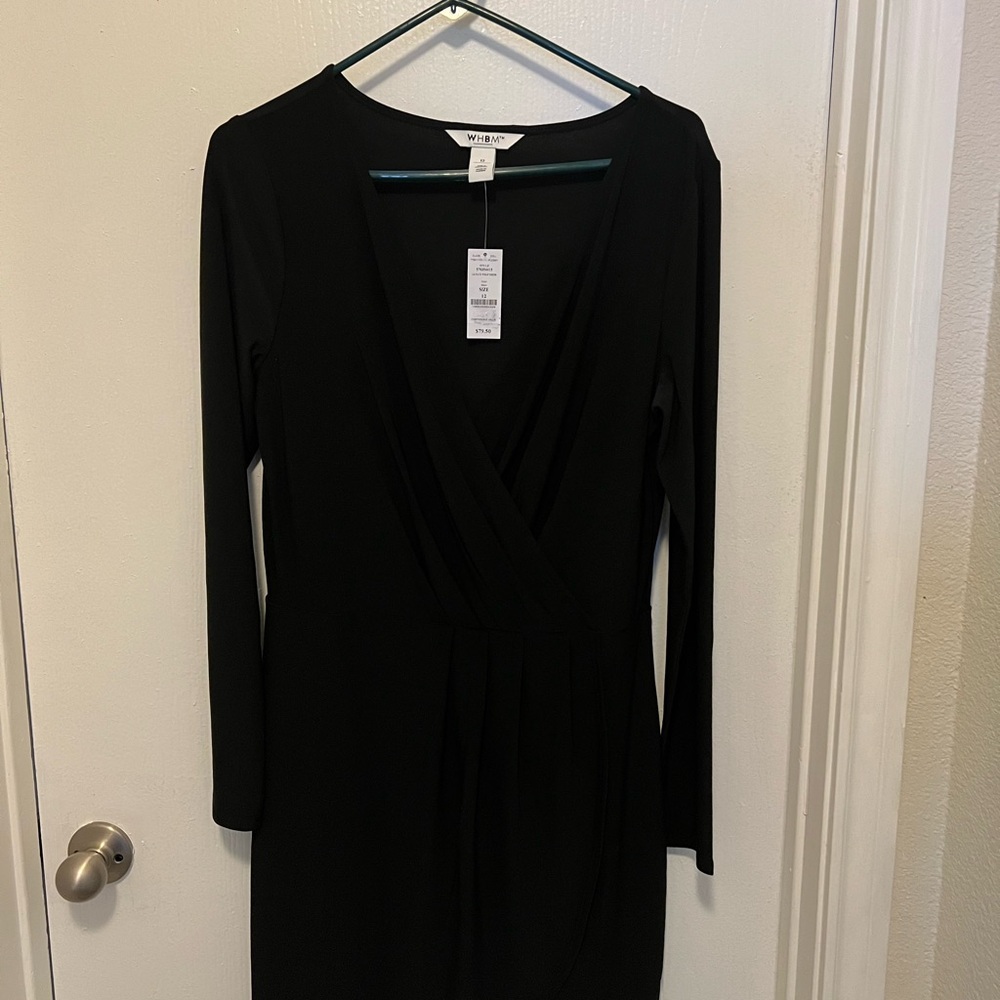 Brand new White House Black Market, black dress